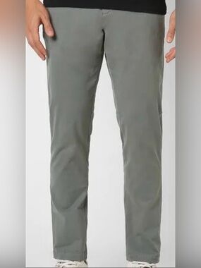 Bear bottoms Men's Straight Chino Pants in Grey